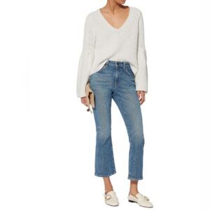 Intermix Noelle V-neck Sweater, Size P